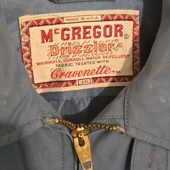McGregor Men's Blue Jacket 1960s vintage - Picture 2 of 8